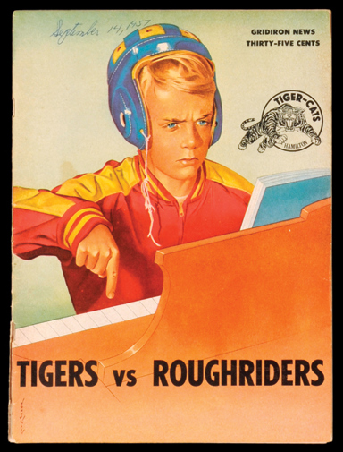 1957 CFC Hamilton Tiger-Cats 2